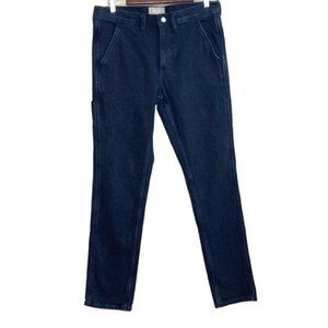 Everlane Dark Blue Carpenter Jeans Slim Fit Organic Stretch Cotton